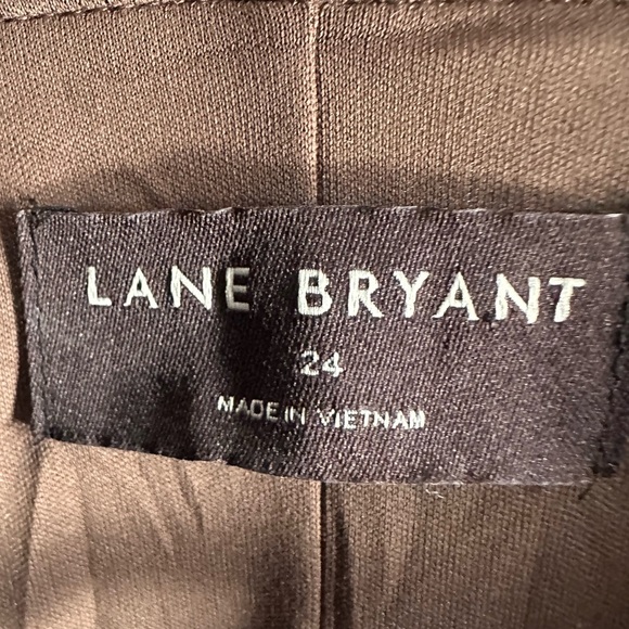 Lane Bryant Brown Floral Blouse - Picture 3 of 10